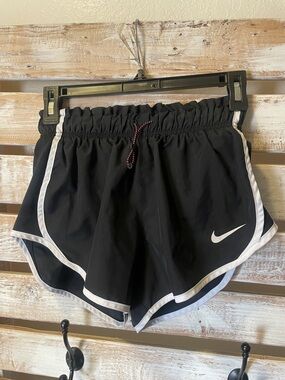 Nike Black Women's Running Shorts with White Trim Size XS